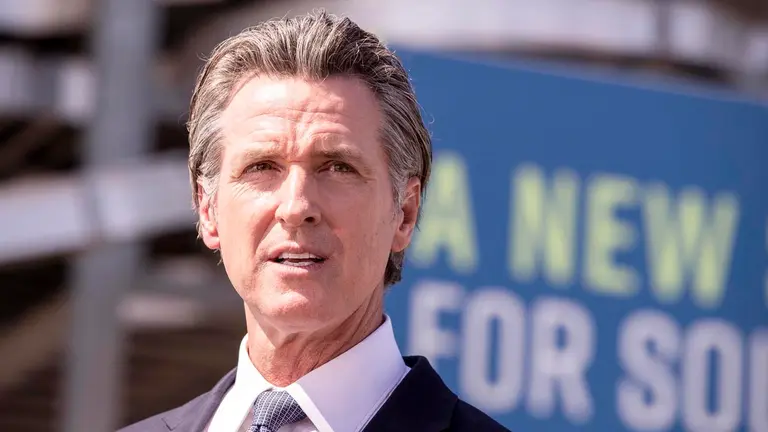 El gobernador de California, el demócrata Gavin Newsom, en una imagen de archivo. EFE