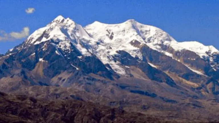 Nevado del Illimani./ ARCHIVO