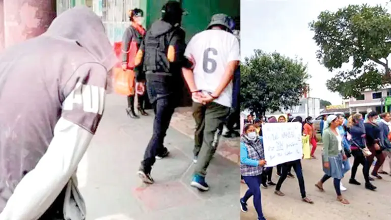 Policía aprehende a presuntos autores de violación agravada en Yapacaní. Pobladores exigen justicia para víctimas.       RED UNO-EL DIARIO