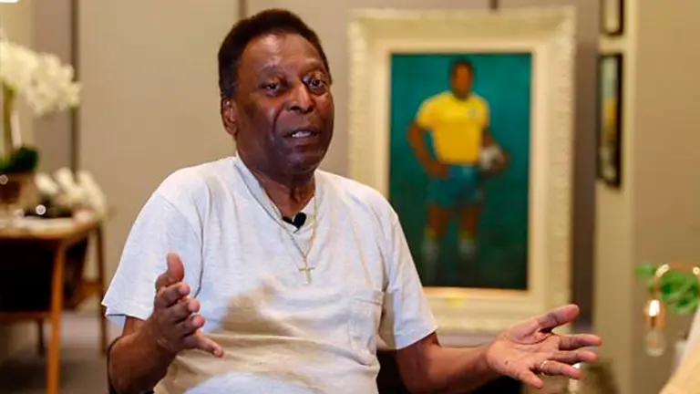 Sobre Pel&eacute;. EFE