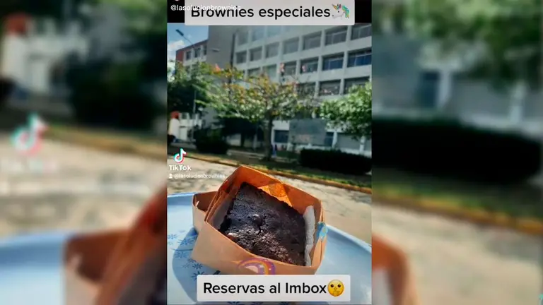 Captura de una de las publicaciones de TikTok.