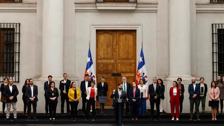 Sobre Chile. EFE