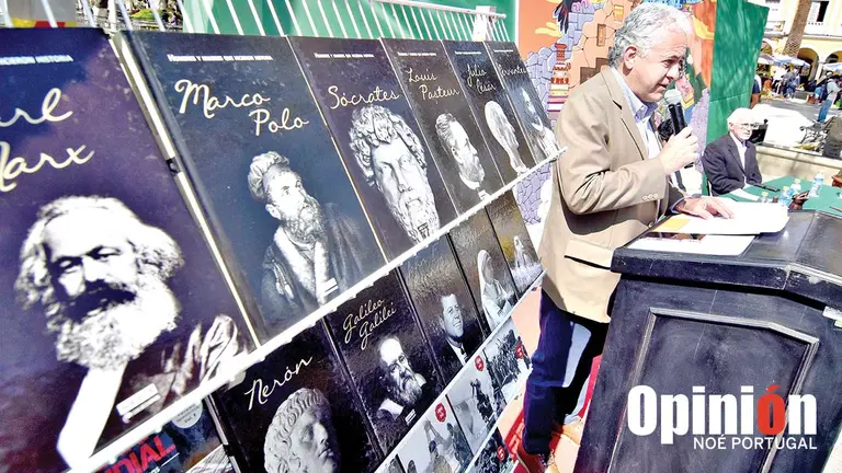La presentaci&oacute;n de la Feria Internacional del Libro. NO&Eacute; PORTUGAL