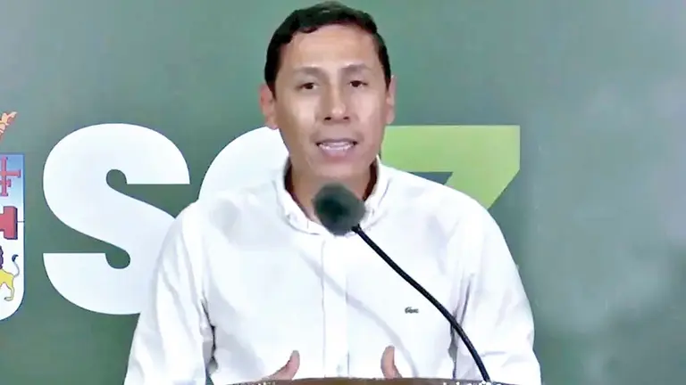 El exsecretario de salud de la Gobernaci&oacute;n de Santa Cruz, Fernando Pacheco. ALCALD&Iacute;A DE SANTA CRUZ
