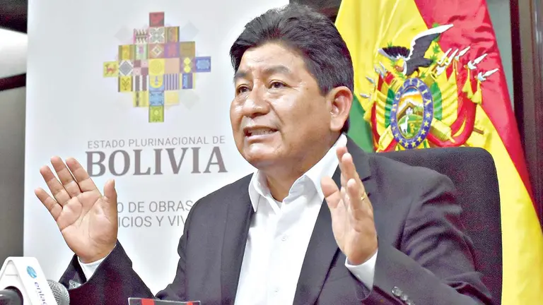 El ministro de Obras P&uacute;blicas, &Eacute;dgar Monta&ntilde;o./ APG