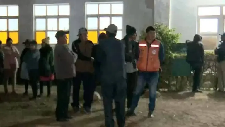 Vecinos, consternados tras la emboscada tr&aacute;gica que sacudi&oacute; a Samaipata. CAPTURA UNITEL
