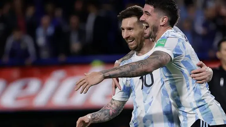 Lionel Messi en Argentina. EFE