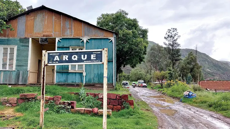 El municipio de Arque en la zona Andina. GOBERNACI&Oacute;N