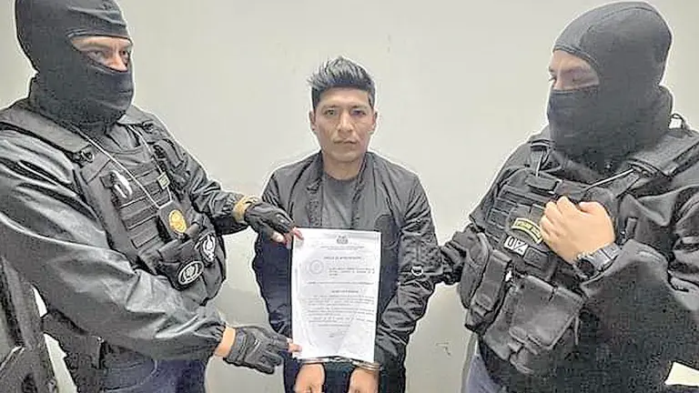 Javier Copa, principal sindicado del feminicidio de Viviana. FACEBOOK EDUARDO DEL CASTILLO