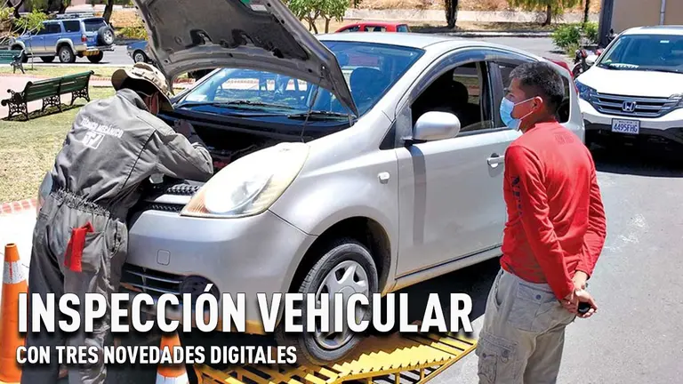 La nueva inspecci&oacute;n vehicular viene con tres novedades digitales. ARCHIVO