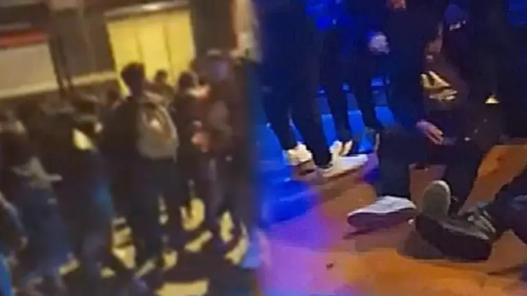 Universitarios fueron a una fiesta y al salir terminaron intoxicados en el suelo ./ UNITEL