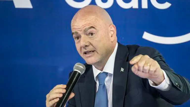 Infantino, presidente de la FIFA. EFE