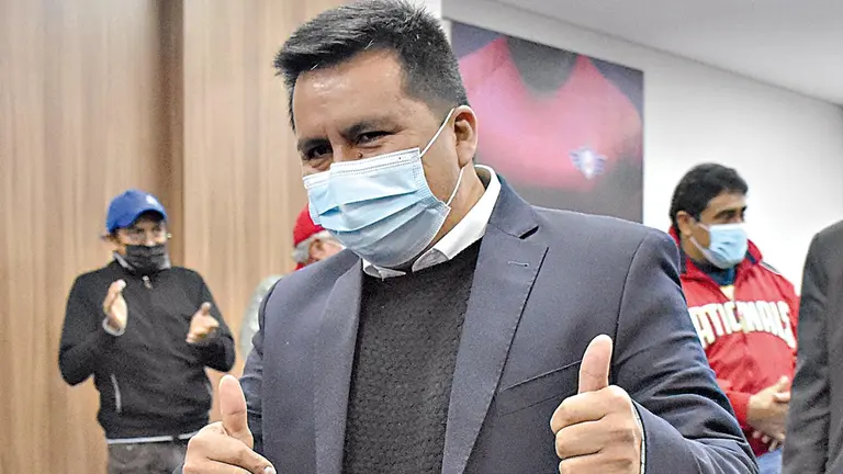 Gary Soria, presidente de Wilstermann. NO&Eacute; PORTUGAL