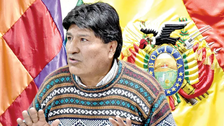 El expresidente Evo Morales. NO&Eacute; PORTUGAL