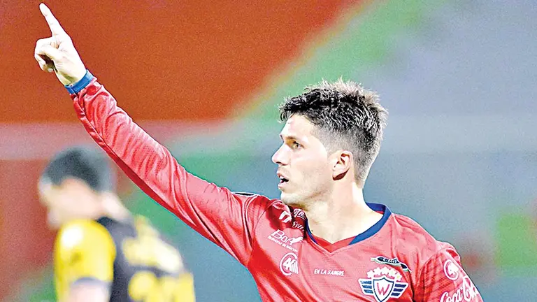 Patricio Rodr&iacute;guez, cuando era parte de Wilstermann. ARCHIVO