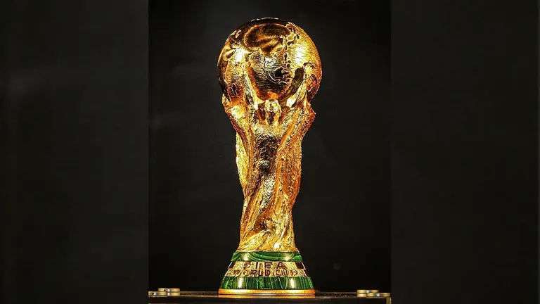 Copa mundial de f&uacute;tbol.