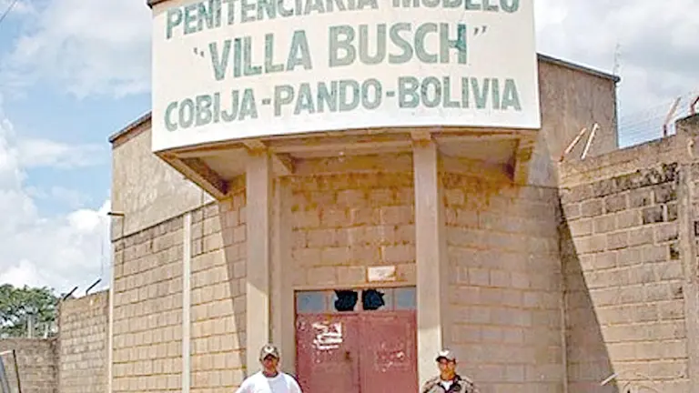 Frontis del penal de Villa Busch en Cobija, Pando./ ARCHIVO