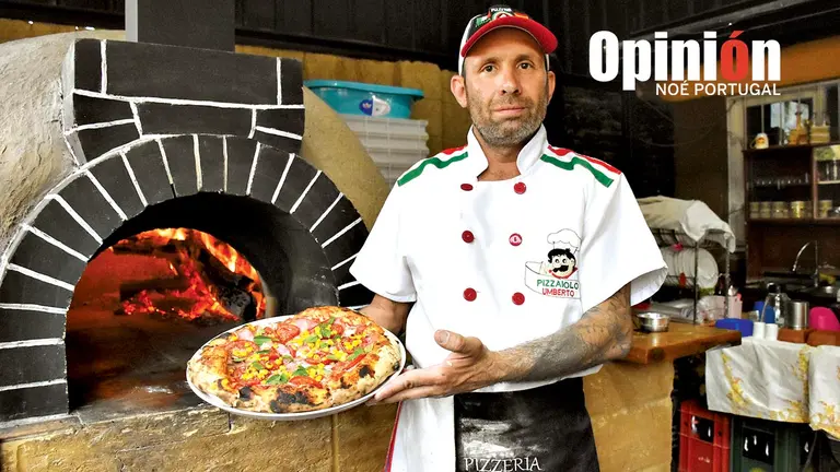 El restaurante ofrece m&aacute;s de 25 variedades de pizzas. NO&Eacute; PORTUGAL