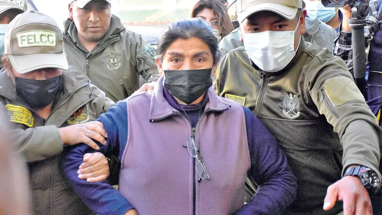 La dirigente cocalera Gudelia Botitano. APG