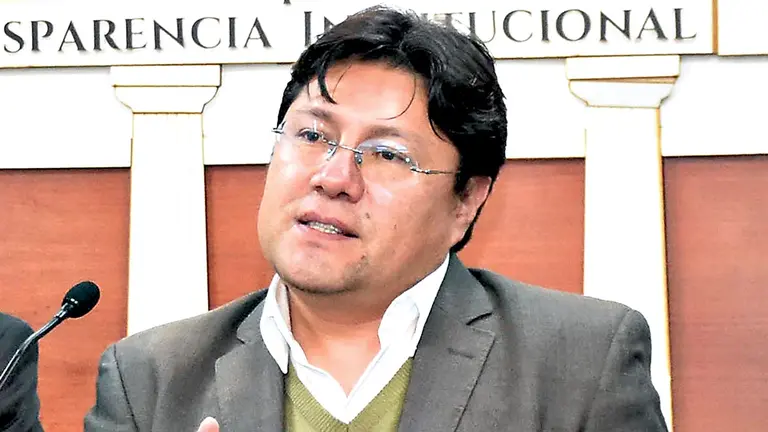 El presidente del Consejo de la Magistratura, Marvin Molina. APG