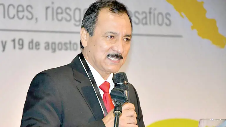 El rector de la Universidad Aut&oacute;noma Gabriel Ren&eacute; Moreno (UAGRM), Vicente Cu&eacute;llar. / ARCHIVO