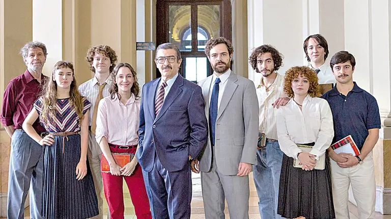 Parte del elenco de la pel&iacute;cula &ldquo;Argentina, 1985&rdquo;. INFOBAE