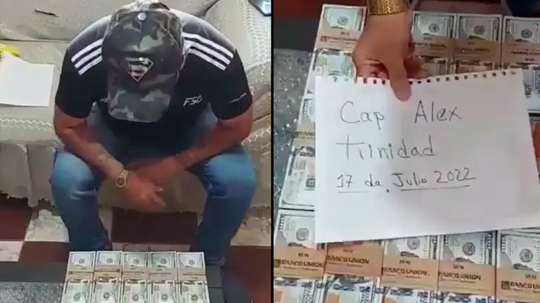 Sobre aprehendido. TOMADA DE ERBOL