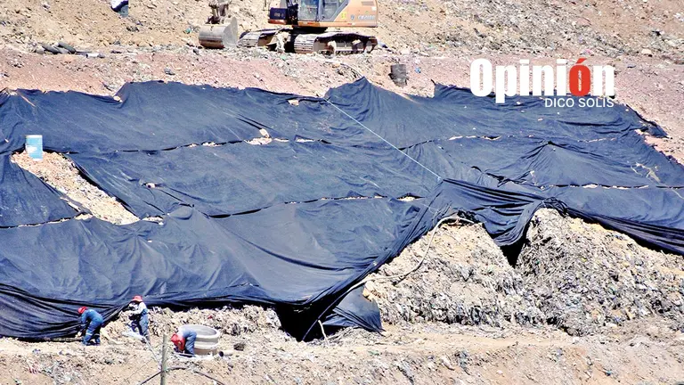 El botadero de basura de K&rsquo;ara K&rsquo;ara, al sur de la ciudad de Cochabamba. DICO SOL&Iacute;S