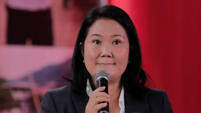 Sobre Keiko. EFE