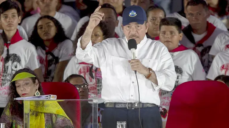 El presidente de Nicaragua, Daniel Ortega,en una fotografía de archivo. EFE