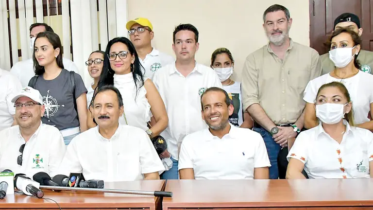 Imagen referencial de una reuni&oacute;n del Comit&eacute; Impulsor de Santa Cruz. ELMUNDO.COM