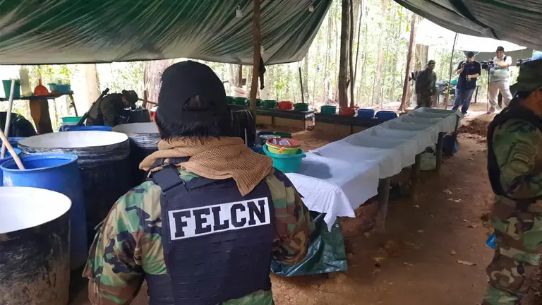Operativos de la FELCN. ARCHIVO