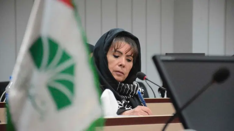 Romina P&eacute;rez, embajadora de Bolivia en Ir&aacute;n. Embajada de Bolivia en Ir&aacute;n