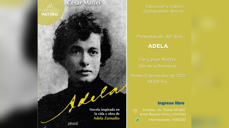 Arte gr&aacute;fico de la presentaci&oacute;n del libro