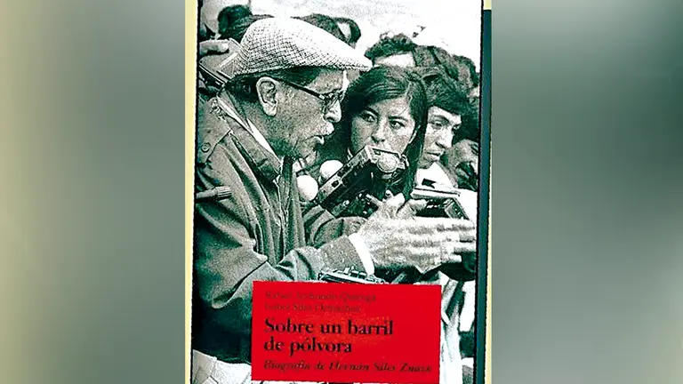 Arte de la presentaci&oacute;n oficial de la biograf&iacute;a de Hern&aacute;n Siles Zuazo. FACEBOOK GABRIELA CANEDO