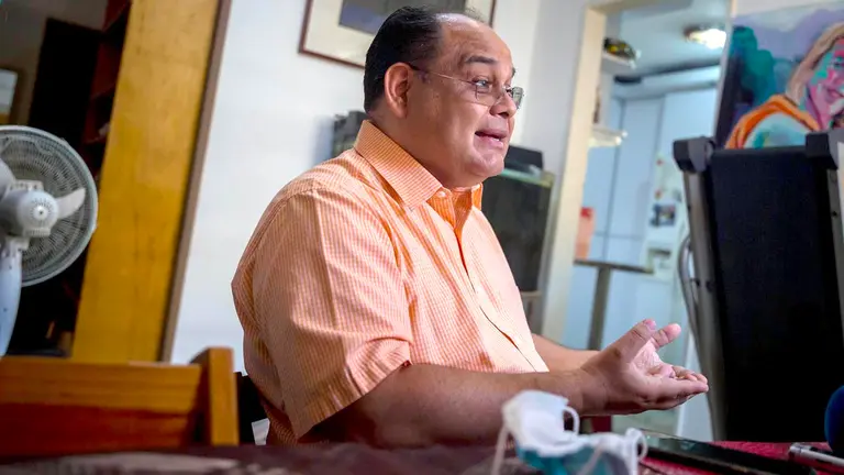 El director de la ONG Acceso a la Justicia, Alí Daniels, en una fotografía de archivo. EFE