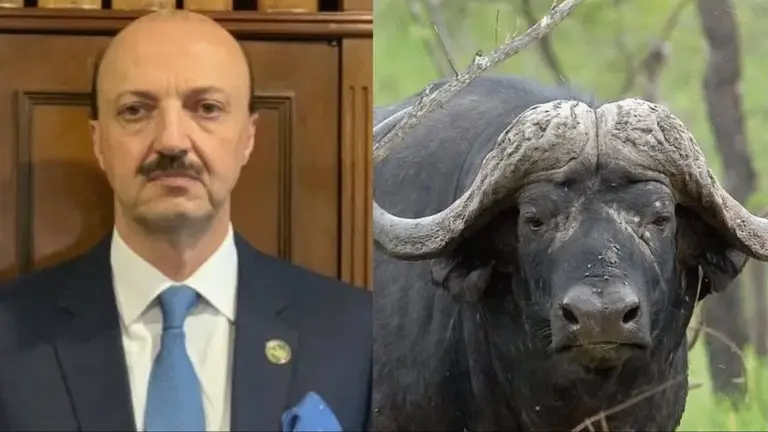 Mario Alberto Canales Najjar fallecido tras intentar cazar un b&uacute;falo. RRSS