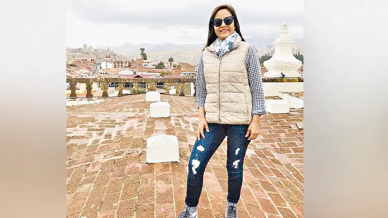 Nancy Villarroel, la mujer que desapareci&oacute; en julio de 2019, en Santa Cruz. FACEBOOK
