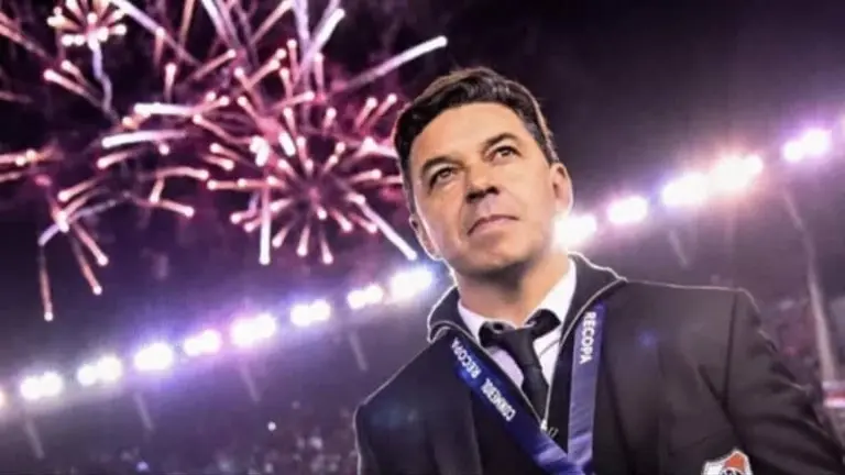 Marcelo Gallardo, el DT que le dio 14 t&iacute;tulos a River. ARCHIVO