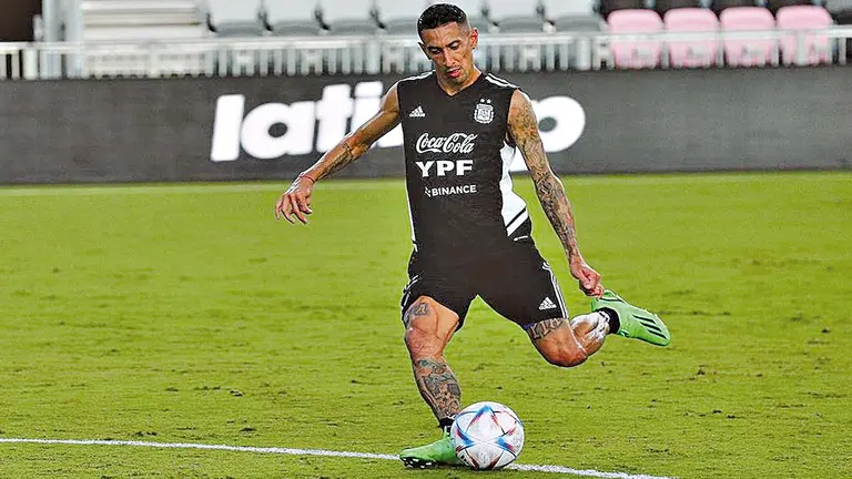 Ángel Di María es una potencial &ldquo;baja sensible&rdquo; para la Albiceleste con miras al Campeonato del Mundo. INSTAGRAM DI MARÍA