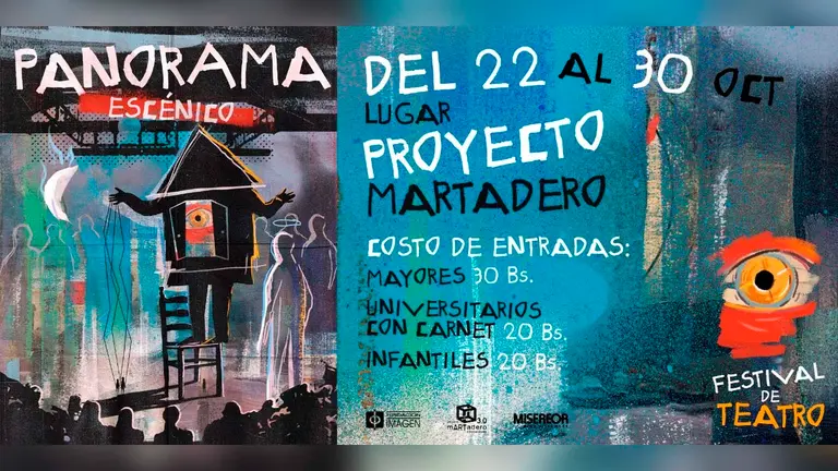 Afiche promocional del evento. PROYECTO MARTADERO