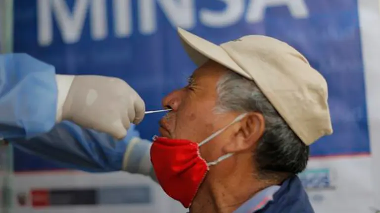 Coronavirus en Per&uacute;. EFE