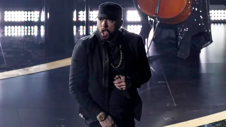 El rapero estadounidense Eminem. EFE