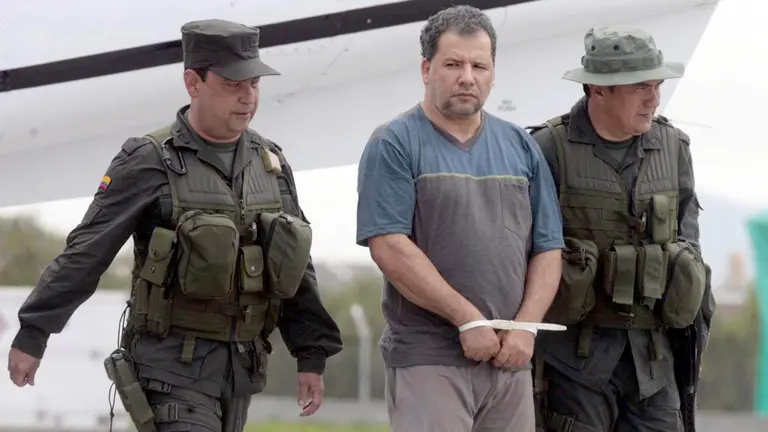 El narcotraficante colombiano Daniel Rend&oacute;n Herrera, alias "Don Mario", en una fotograf&iacute;a de archivo. EFE