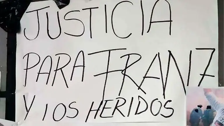 Estudiantes pidieron justicia por sus compa&ntilde;eros. Foto: RRSS.