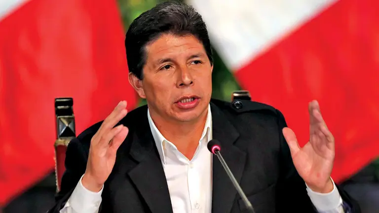 Fotograf&iacute;a de archivo del expresidente de Per&uacute;, Pedro Castillo. EFE