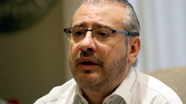 R&oacute;mulo Calvo,presidente del Comit&eacute; C&iacute;vico de Santa Cruz./ EFE
