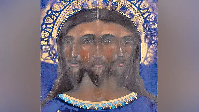Una imagen que se presenta en el libro &ldquo;Los tres rostros del Se&ntilde;or Jes&uacute;s del Gran Poder&rdquo;.  CASA TOSCANA ART GALLERY