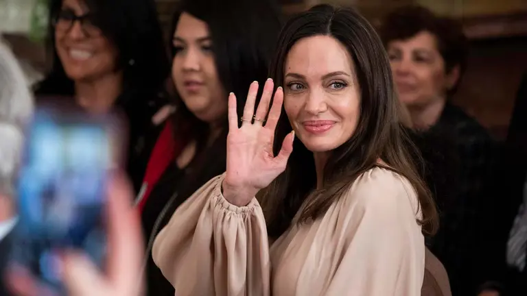Fotografía de archivo de la actriz estadounidense Angelina Jolie. EFE