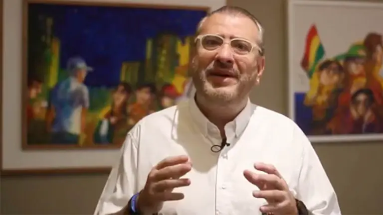 R&oacute;mulo Calvo, expresidente del Comit&eacute; C&iacute;vico Pro Santa Cruz./ ARCHIVO